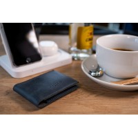 Kožená peněženka FIXED Smile Wallet se smart trackerem FIXED Smile PRO, modrá [6]