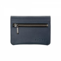 Kožená peněženka FIXED Smile Tripple se smart trackerem FIXED Smile Pro, modrá [1]