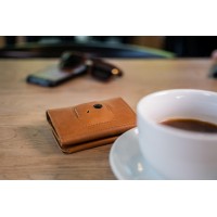 Kožená peněženka FIXED Smile Tripple se smart trackerem FIXED Smile Pro, hnědá [6]