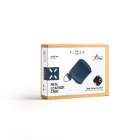 Kožené pouzdro FIXED Smile Case se smart trackerem FIXED Smile Pro, modré [4]