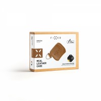 Kožené pouzdro FIXED Smile Case se smart trackerem FIXED Smile Pro, hnědé [4]