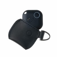 Kožené pouzdro FIXED Smile Case se smart trackerem FIXED Smile Pro, černé [1]