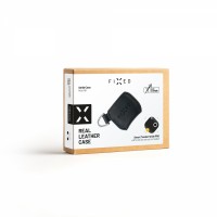 Kožené pouzdro FIXED Smile Case se smart trackerem FIXED Smile Pro, černé [4]