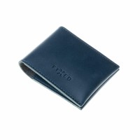 Kožená peněženka FIXED Wallet z pravé hovězí kůže, modrá [1]