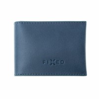 Kožená peněženka FIXED Wallet z pravé hovězí kůže, modrá [2]