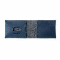 Kožená peněženka FIXED Wallet z pravé hovězí kůže, modrá [3]