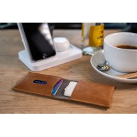 Kožená peněženka FIXED Wallet z pravé hovězí kůže, hnědá [7]