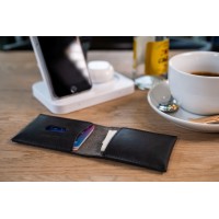 Kožená peněženka FIXED Wallet z pravé hovězí kůže, černá [7]
