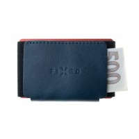 Kožená peněženka FIXED Tiny Wallet z pravé hovězí kůže, modrá [2]