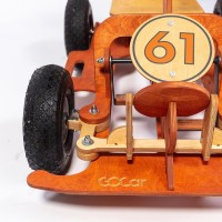 GOCar šlapací auto malé, oranžové [1]