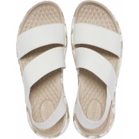 Dámské sandály Crocs LiteRide Printed Camo Stretch Sandal - Almost White [5]