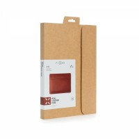 Kožené pouzdro FIXED Oxford pro Apple MacBook 12", červené [6]