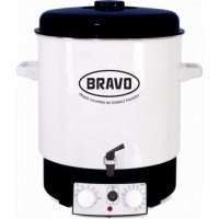 Bravo B-4514 s ventilem smalt bílý [1]
