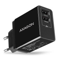 AXAGON ACU-DS16, SMART nabíječka do sítě, 2x USB výstup 5V/2.2A + 5V/1A, 16W [1]