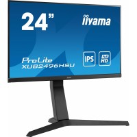 24" iiyama XUB2496HSU-B1: IPS, FullHD@75Hz, 250cd/m2, 1ms, HDMI, DP, USB, height, pivot, černý [1]