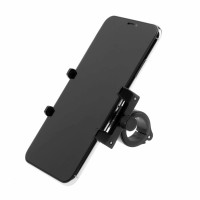 Hliníkový držák mobilního telefonu na kolo FIXED Bikee ALU, černý [5]