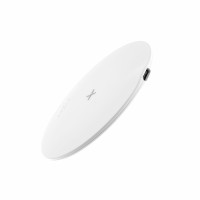 Podložka pro rychlé bezdrátové nabíjení telefonu FIXED SlimPad, 15W, bílá [3]