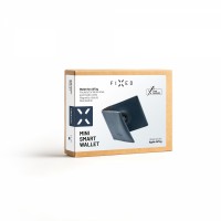Kožená peněženka FIXED Wallet for AirTag z pravé hovězí kůže, modrá [10]