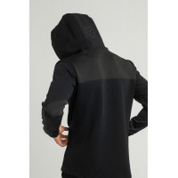 Mikina Essential Zip Up Hoodie Black - STRIX, černá, XL [1]