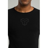 Tričko s dlouhým rukávem Essential Black - STRIX, černá, M [1]
