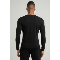 Tričko s dlouhým rukávem Essential Black - STRIX, černá, M [3]
