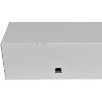 Pokladní zásuvka C430C - s kabelem, kovové držáky, nerez panel, 9-24V, bílá [1]