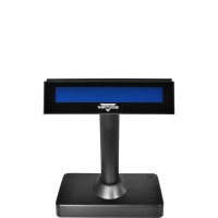 LCD zákaznický displej Virtuos FL-730MB 2x20,RS232, oboustranný, černý [3]