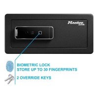 Velký biometrický trezor Master Lock LX110BEURHRO [6]