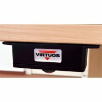 Virtuos tlačítko pro otevírání pokladních zásuvek Virtuos 12V, kovové s kabelem [5]
