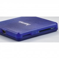 Hama multi čtečka karet USB 2.0, SD/microSD/CF, modrá [4]