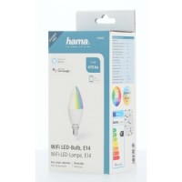 Hama SMART WiFi LED žárovka, E14, 5,5 W, RGBW, stmívatelná [12]