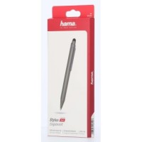 Hama Mini 2v1, zadávací pero pro tablety/ smartphony, s propiskou, šedé [3]