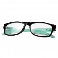 Filtral čtecí brýle, plastové, černé/tyrkysové, +2.0 dpt [1]