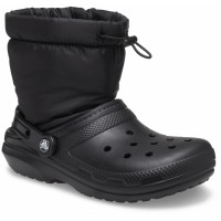 Crocs Classic Lined Neo Puff Boot - Black-1
