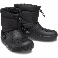 Crocs Classic Lined Neo Puff Boot - Black-4