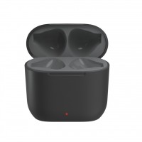 Hama Bluetooth sluchátka Freedom Light, pecky, nabíjecí pouzdro, černá [1]