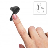 Hama Bluetooth sluchátka Freedom Light, pecky, nabíjecí pouzdro, černá [6]