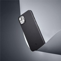 Pitaka Air Case, black/grey - iPhone 13 [4]