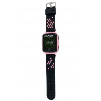 HELMER dětské hodinky LK 707 s GPS lokátorem/ dotykový display/ IP65/ micro SIM/ kompatibilní s Android a iOS/ růžové [1]