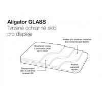 Ochranné tvrzené sklo GLASS ALIGATOR FIGI NOTE 1 PRO/NOTE 1C/NOTE 1S/NOTE 1, originální [2]