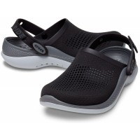 Dámské a pánské nazouváky (pantofle) Crocs LiteRide 360 Clog - Black/Slate Grey [5]