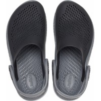 Dětské nazouváky (pantofle) Crocs LiteRide 360 Clog Kids - Black/Slate Grey [5]