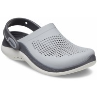 Dětské nazouváky (pantofle) Crocs LiteRide 360 Clog Kids - Light Grey/Slate Grey [1]