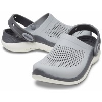 Dětské nazouváky (pantofle) Crocs LiteRide 360 Clog Kids - Light Grey/Slate Grey [4]