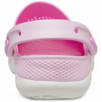 Dívčí a dámské nazouváky (pantofle) Crocs LiteRide 360 Clog Kids - Taffy Pink [2]