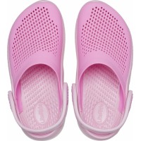 Dívčí a dámské nazouváky (pantofle) Crocs LiteRide 360 Clog Kids - Taffy Pink [5]
