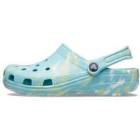 Crocs Classic Marbled Clog - Pure Water/Multi (3)