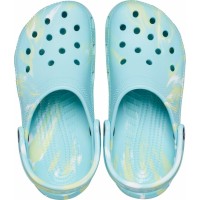 Crocs Classic Marbled Clog - Pure Water/Multi (2)