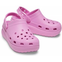 Classic Crocs Cutie Clog Juniors - Taffy Pink (4)