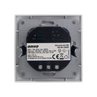 Elektrická zásuvka ORNO OR-AE-13232, 1x 250V s USB a USB-C nabíječkou pod omítku, bílá [4]